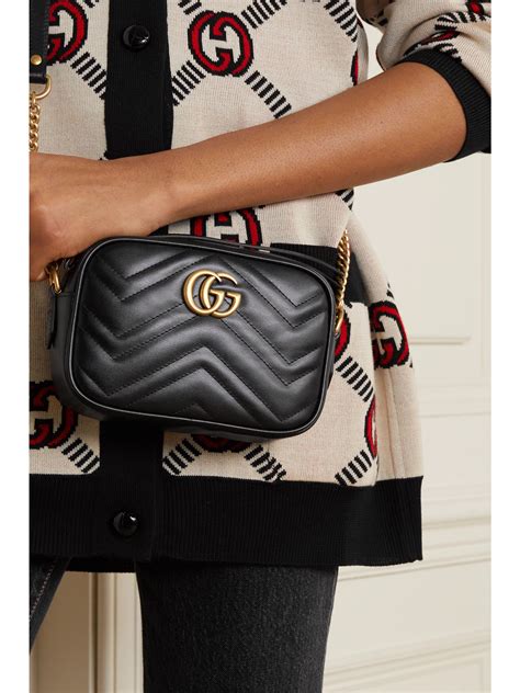 gucci marmont camera small quilted leather shoulder bag youtube|Gucci Marmont small price.